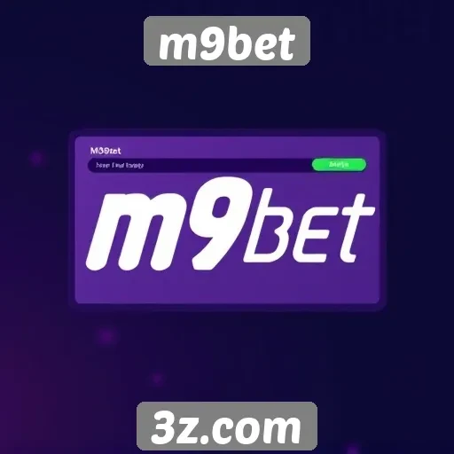 Interface do site m9bet e experiência do usuário