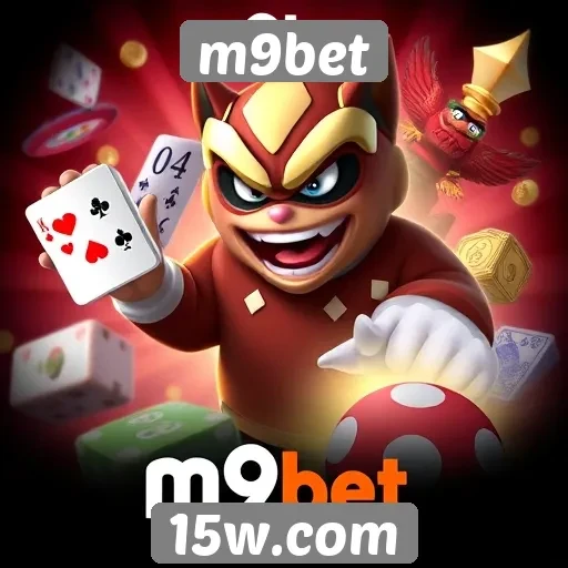 Variedade de jogos disponíveis no site m9bet